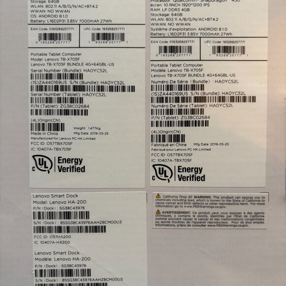 Lenovo Smart Tab P10 with Amazon Alexa - Picture 5 of 6